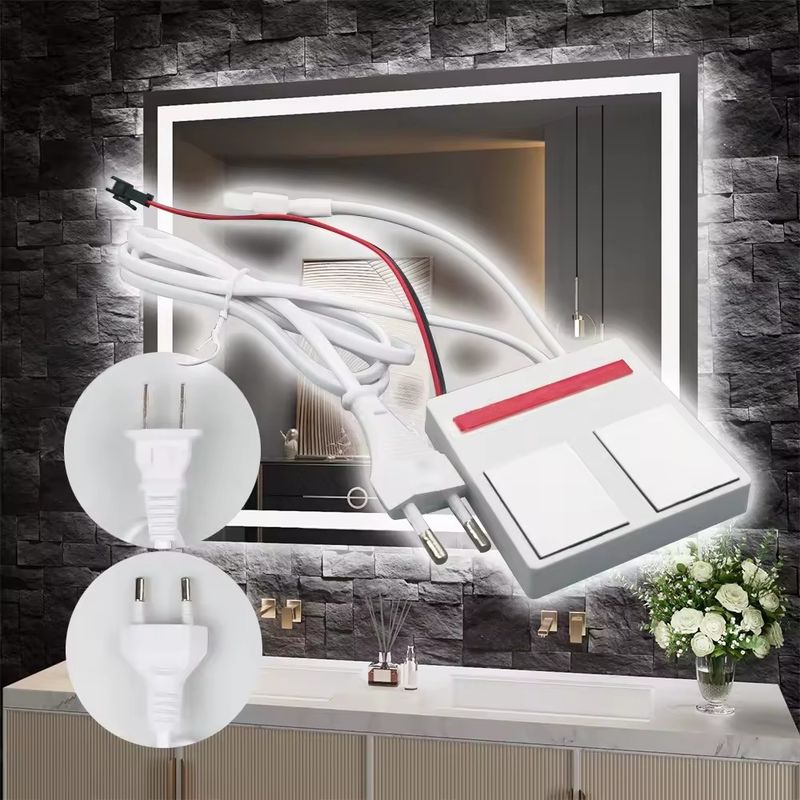 24W Smart LED Dual Touch Dimming Sensor με ενσωματωμένη παροχή ρεύματος για έλεγχο και απομίμηση με ένα/τρία χρώματα