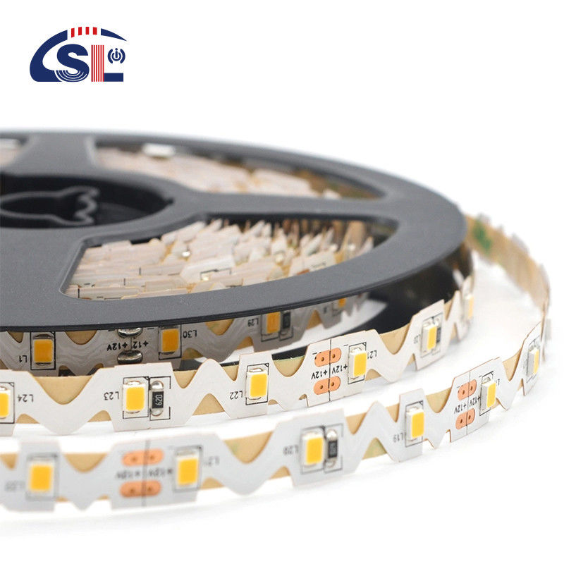 Ενεργειακή εξοικονόμηση 3- LED Strip 12V 24V με CE ROSH 60PCS/M SMD 2835 Ευέλικτο φως σχοινιού