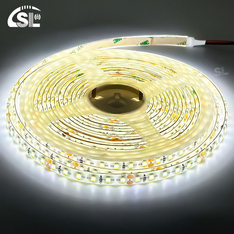Υδροστεγείς λωρίδες φωτισμού LED 120D 8mm 12-16W/m 1200-1600LM 4000K Ra80 DC12V 24V για έξυπνους καθρέφτες