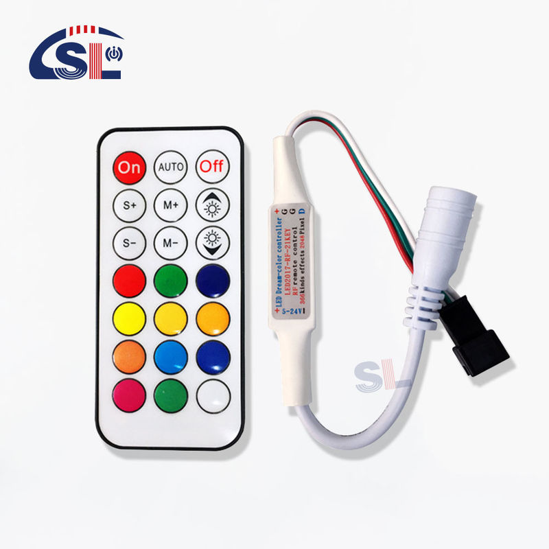 Μίνι τηλεχειριστή RF 20-60 βαθμών για το WS2811/WS2812B/WS2813/USC1903 Pixel Light