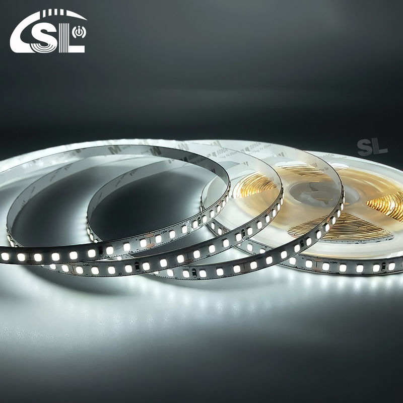6500K Ra70 DC12V 24V SMD2835 140D 8mm LED φωτεινές λωρίδες για γυαλιά του μπάνιου