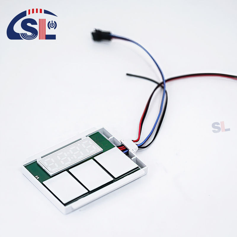 Προσαρμοσμένο DC12V SL Split Triple Button Triple Color Touch Sensor Switch Ράδα Χρόνος Θερμοκρασία Εικονική οθόνη με θρεπτήρα